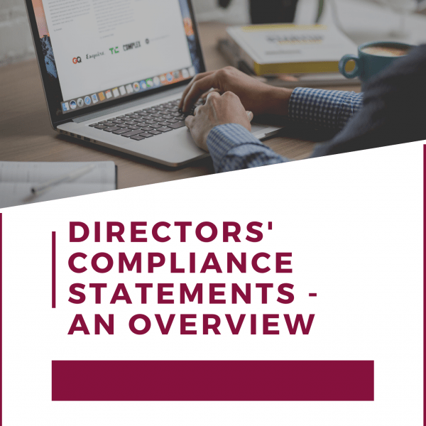 Directors' Compliance Statements - An Overview
